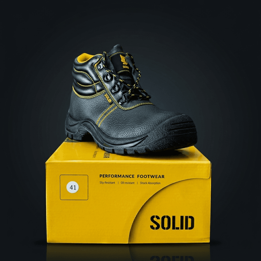 Solid Safety Footwear