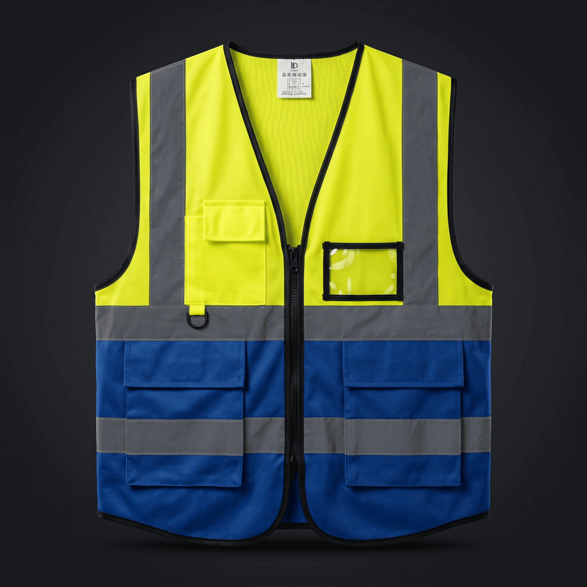 Solid High-Visibility Vest